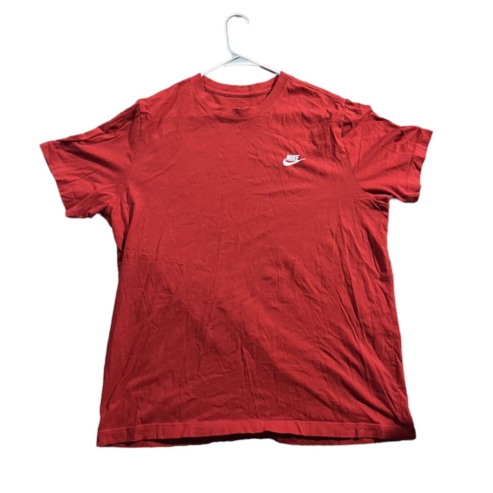 Red Nike shirt size L